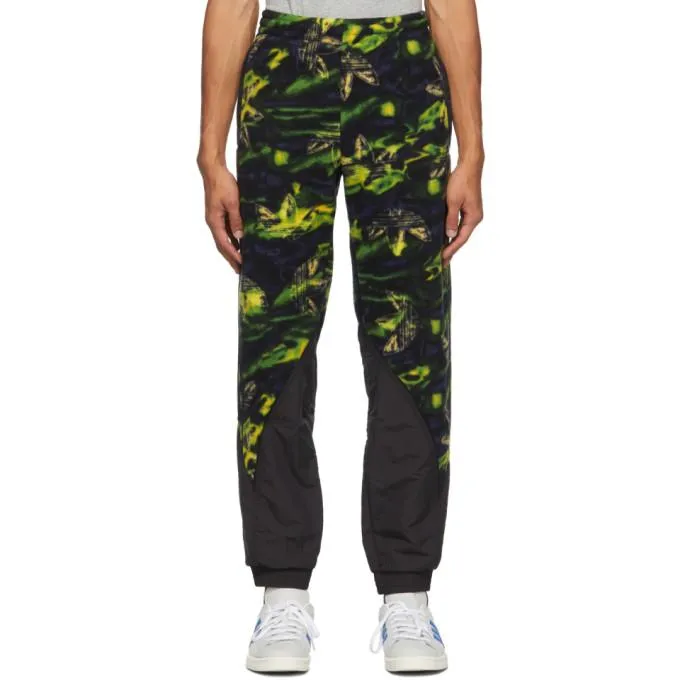 adidas Originals Multicolor Polar Fleece Big Trefoil Track Pants