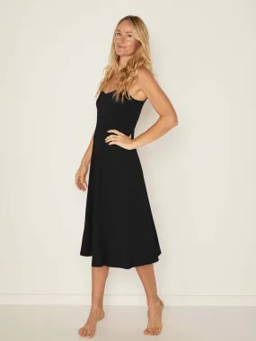 Bamboo Essential Dress - Black