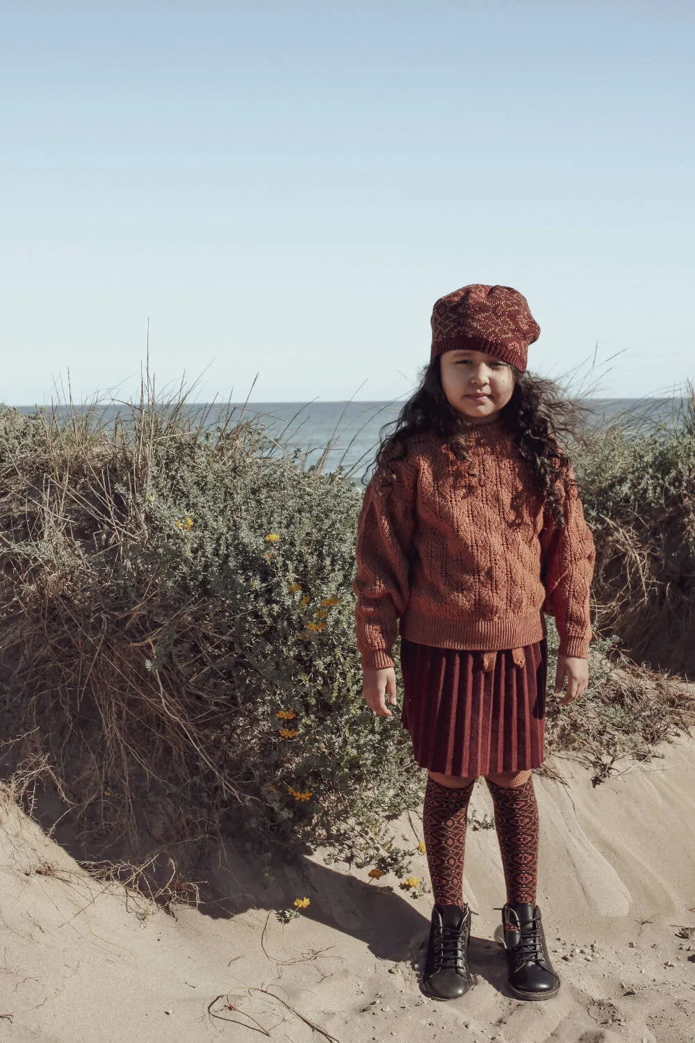 Beti Skirt - Berry