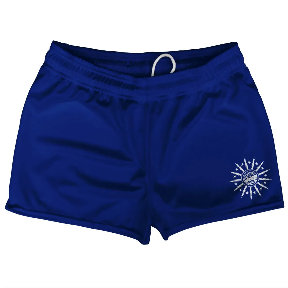 Buffalo Shorty Short Gym Shorts 2.5" Inseam Made In USA