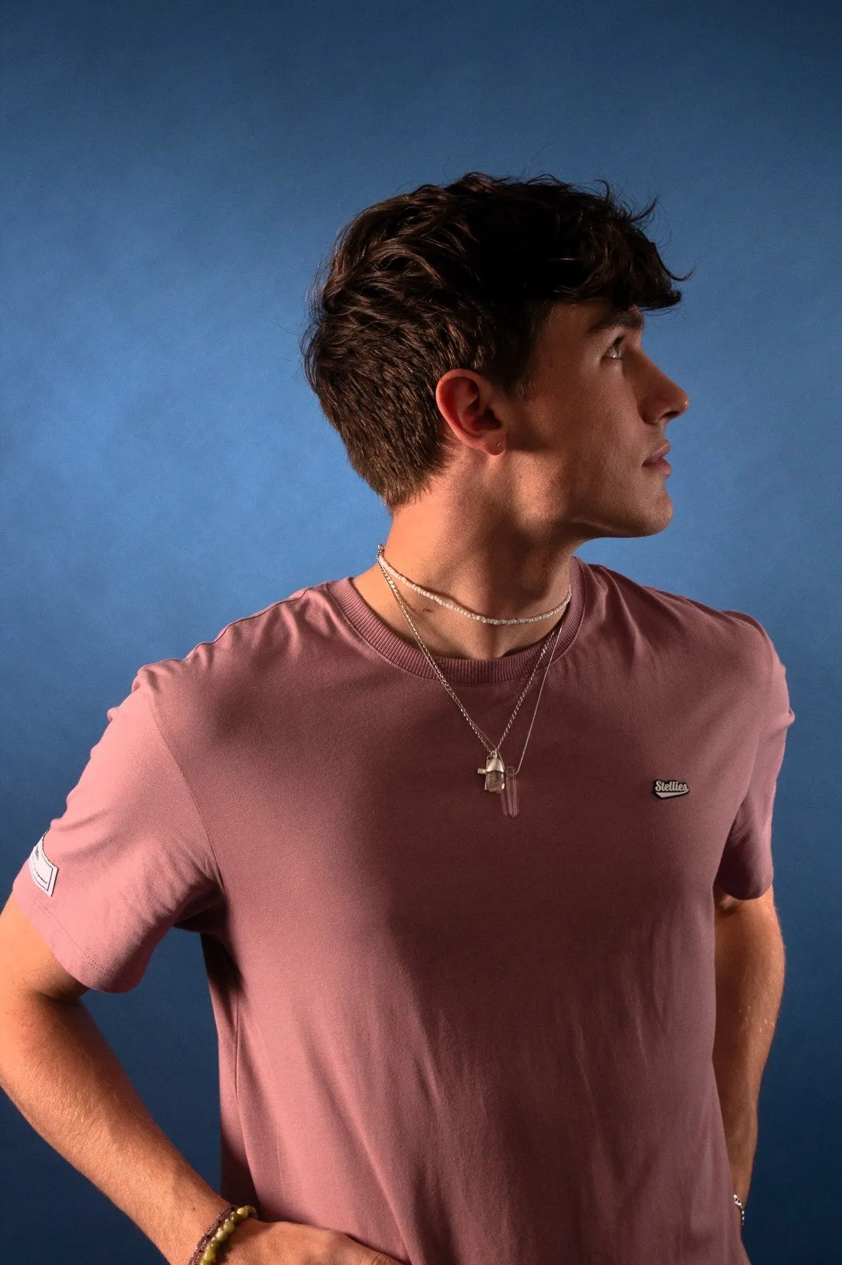 Core Tee in Lunar Quartz