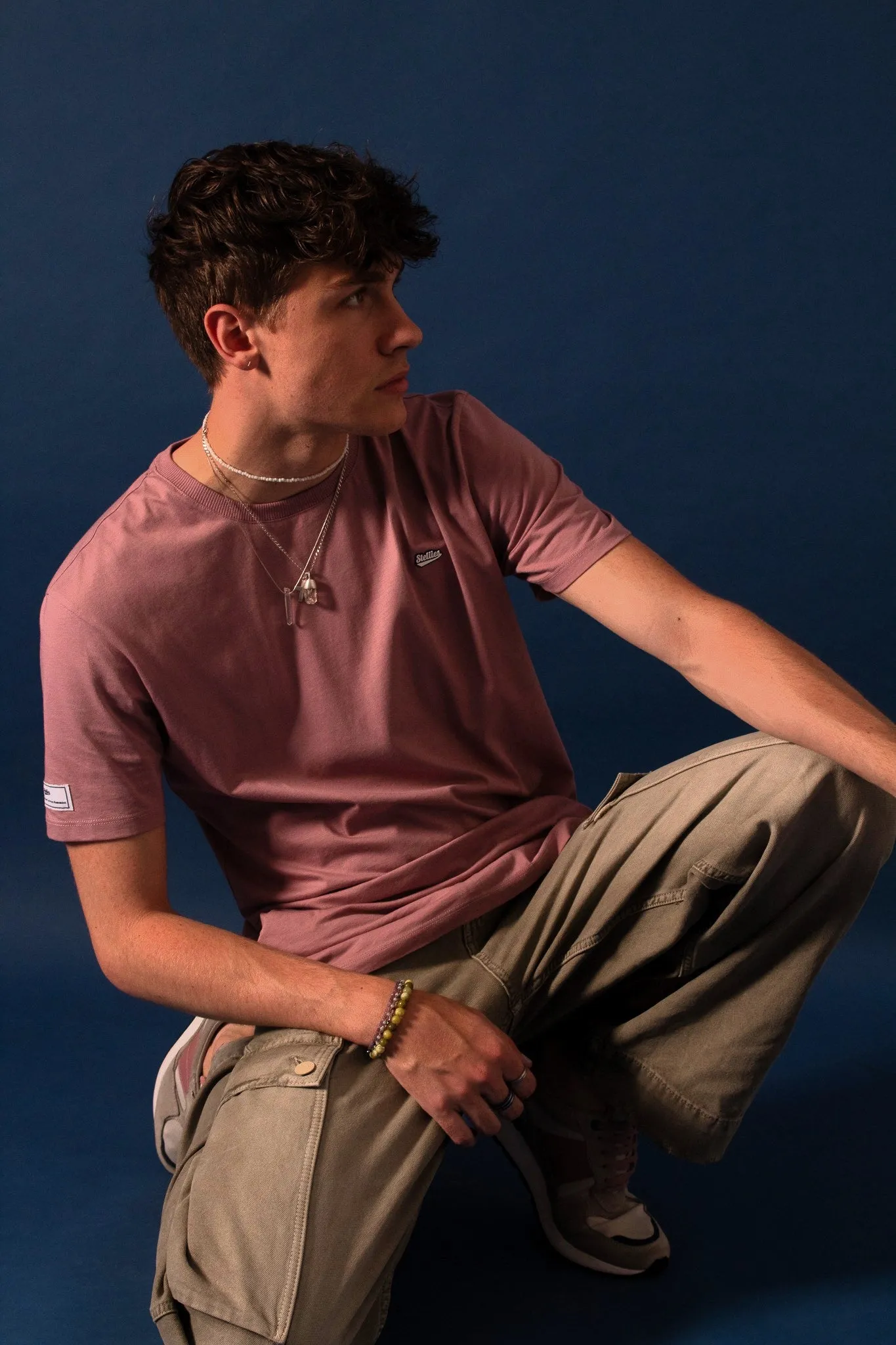 Core Tee in Lunar Quartz