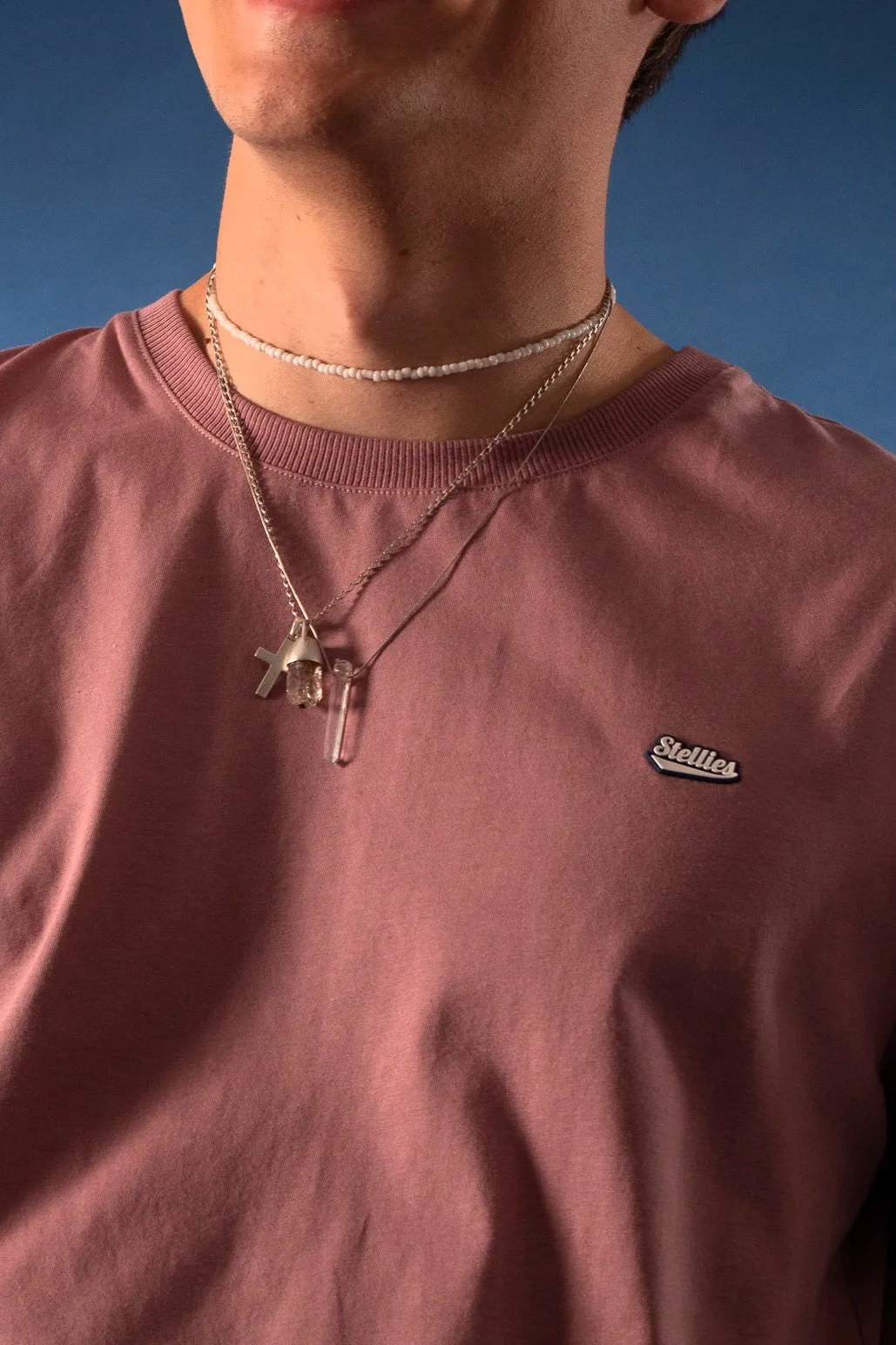Core Tee in Lunar Quartz