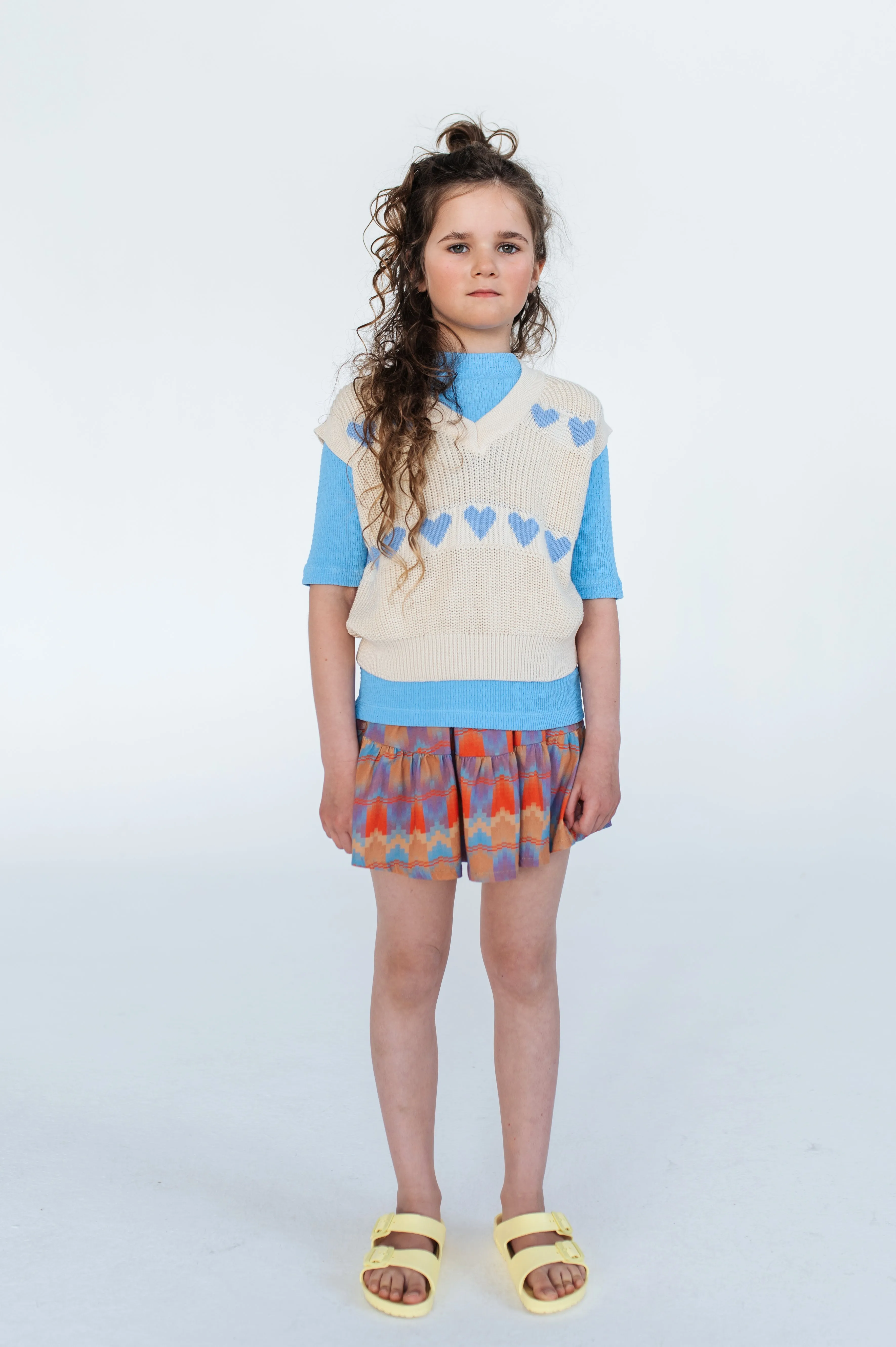 drip skirt - graphic blur
