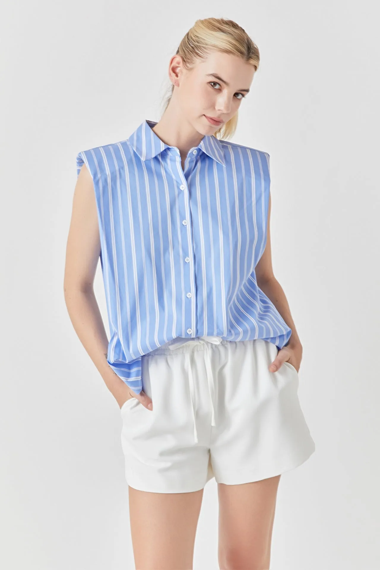 Elastic Waist Shorts