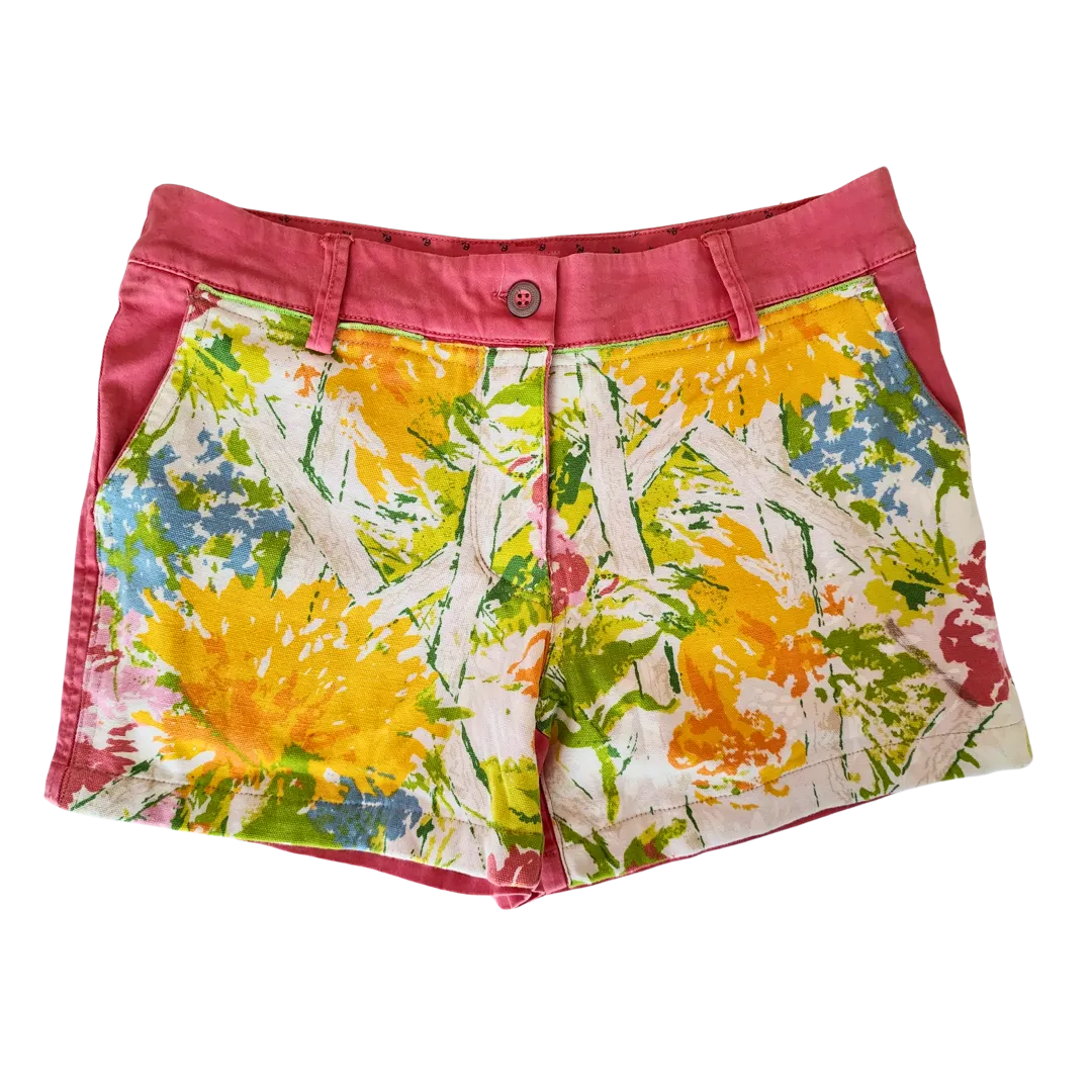 Full Set - Pink Denim with Flower Print fully Upcycled