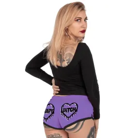 Love Creepy Bitches Purple Dolphin Hot Shorts