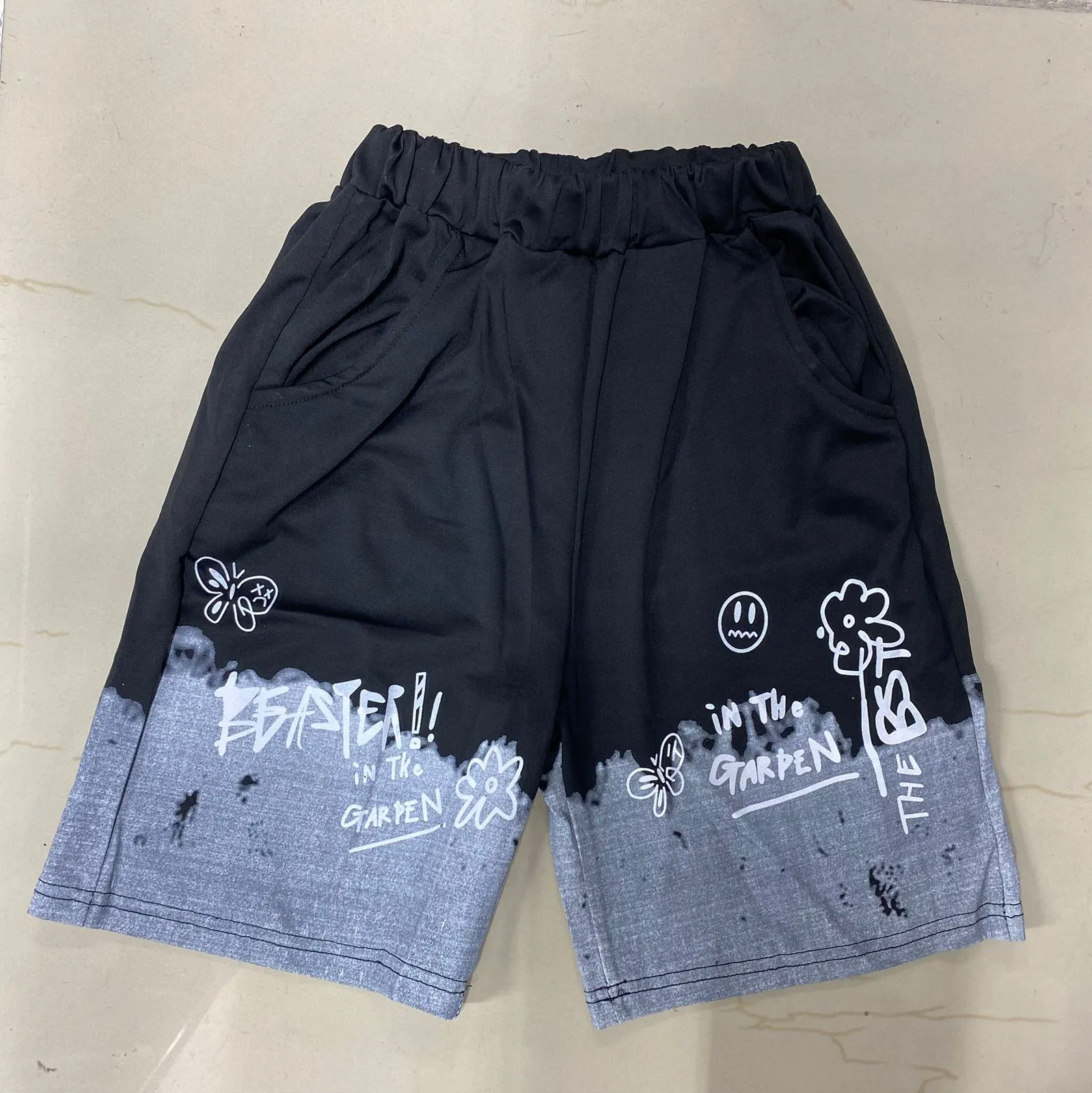 Men's T-shirt and Shorts Set Running Fashion Short sleeved Sports T-shirt Summer Summer casual wear 467183