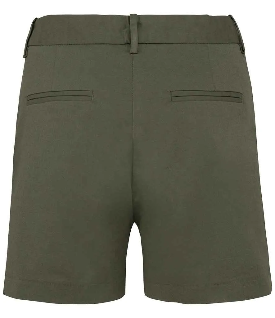 Native Spirit Ladies Chino Shorts | Organic Khaki