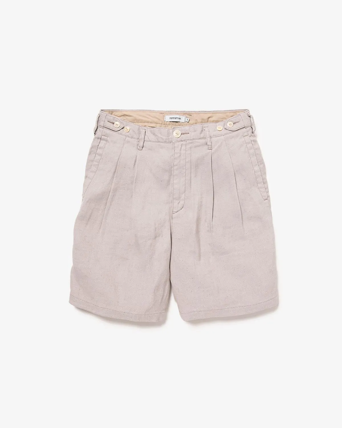OFFICER CHINO SHORTS Li/Ac TWILL