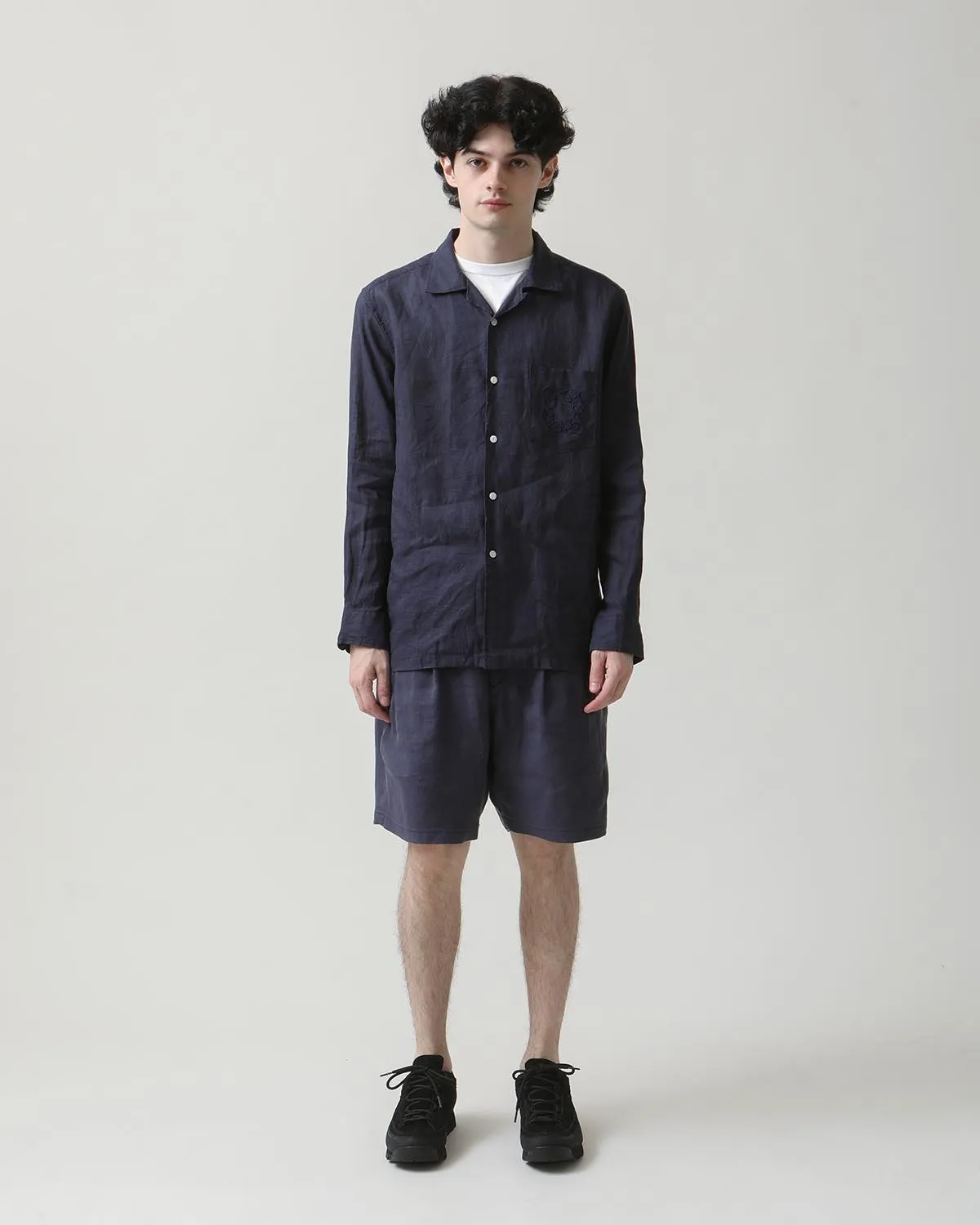 OFFICER CHINO SHORTS Li/Ac TWILL