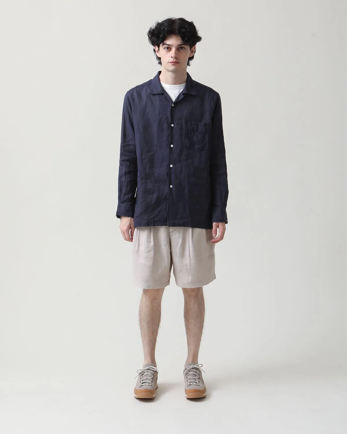 OFFICER CHINO SHORTS Li/Ac TWILL