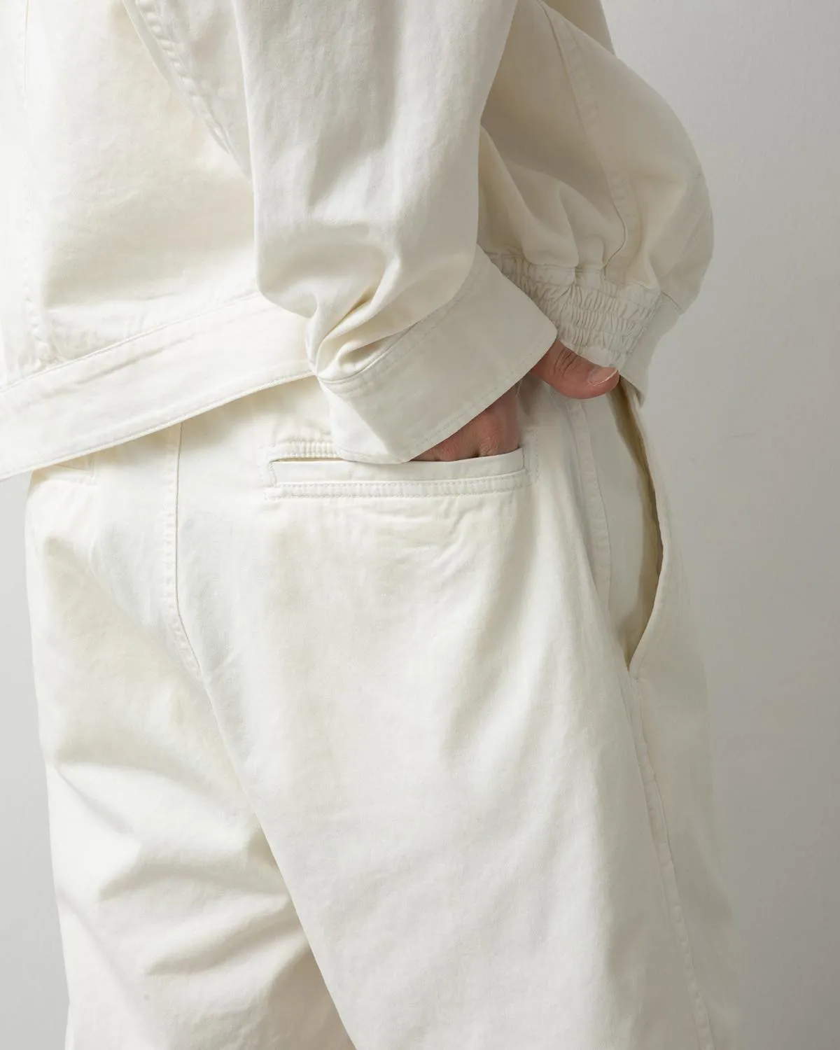 VINTAGE CHINO TUCK SHORTS OVERDYED
